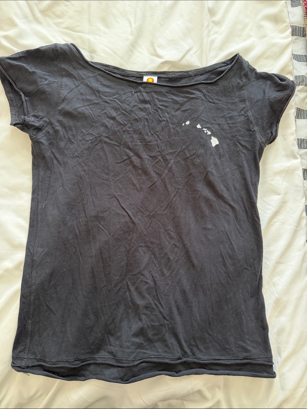 Women’s Black Short Sleeve Tee by Unknown Brand